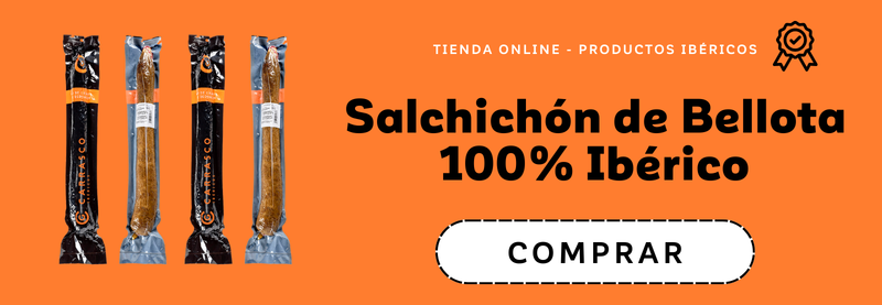 Comprar pieza salchichón ibérico de bellota